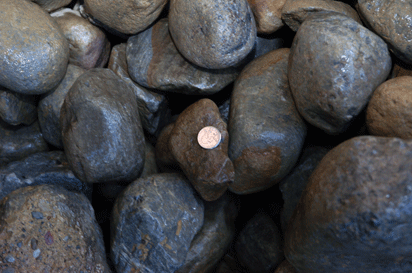 Delaware River Stone 3" - 5"