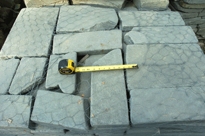 Tumbled Blue Pathway