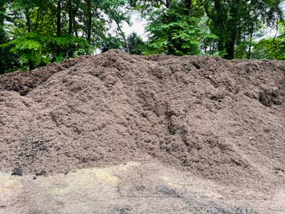 Bulk Shredded Mulch In Stock